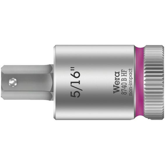 Zyklop 3/8" Hex socket bit w/ holding function US sizes