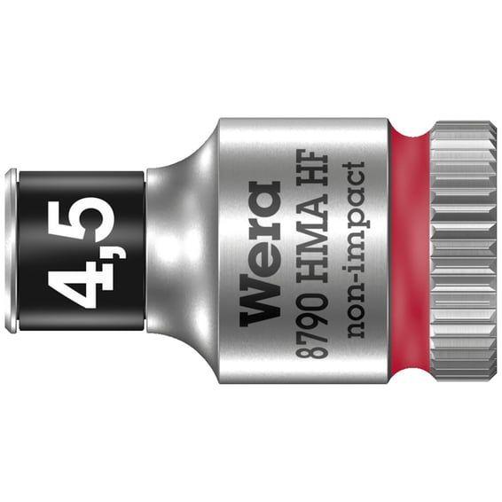Zyklop 1/4" socket with holding function - Metric 4.5