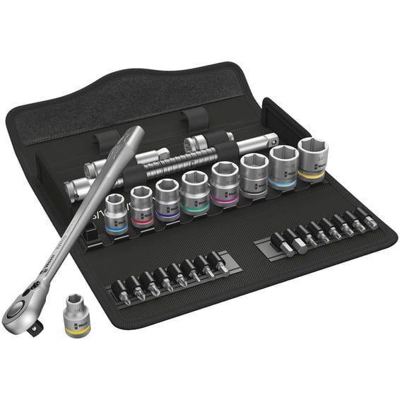 Zyklop metal ratchet switch kit 3/8" drive - US sizes