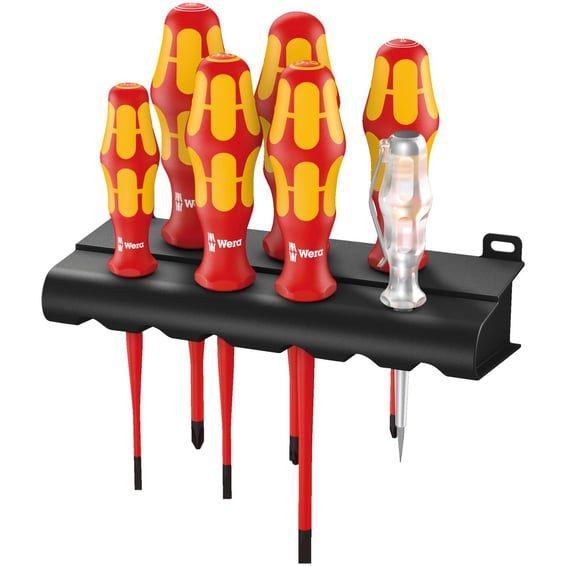 screwdriver & voltage tester kit 7 pcs. Kraftform Plus