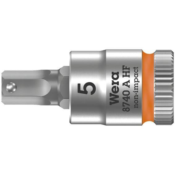 Zyklop 1/4" Hex socket bit w/ holding function - Metric