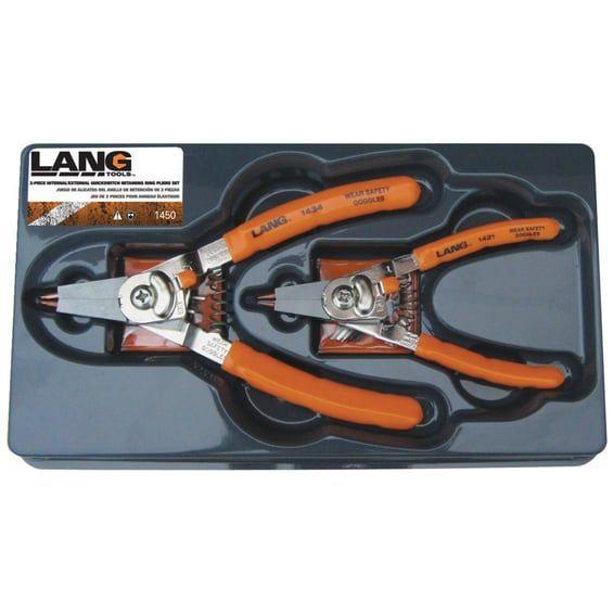 'quick switch' retaining ring pliers. 2-pc set