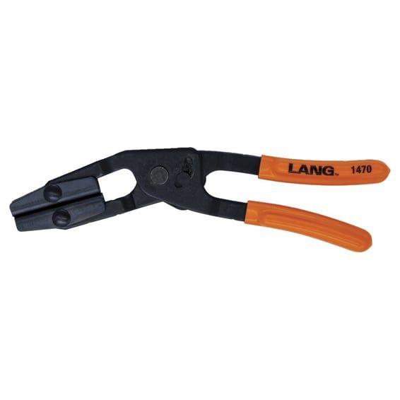 angled hose pinch-off pliers. Medium