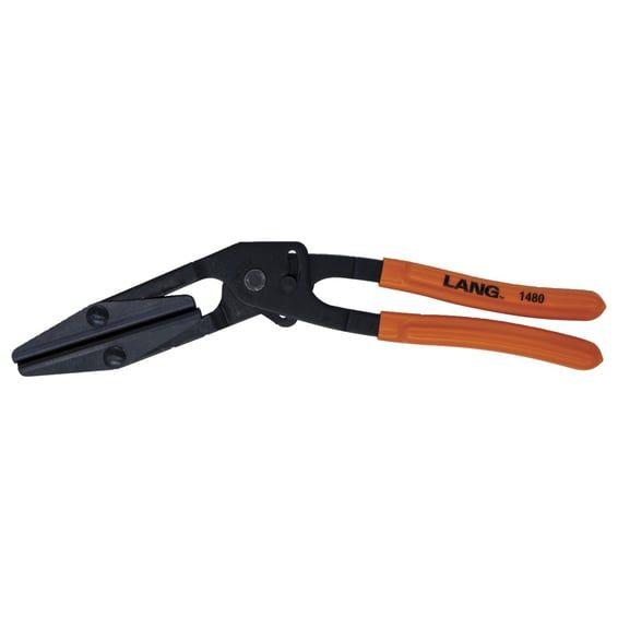 angled hose pinch-off pliers. Large