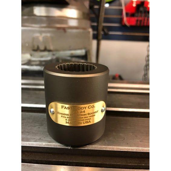 Fast Eddy, engine rotation socket. 24-spline