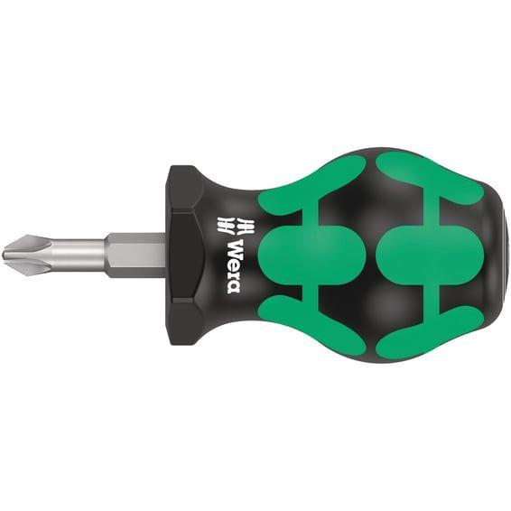 Stubby screwdriver series 355 PZ2 for Pozidriv screws