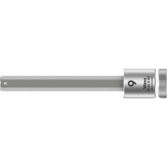 Zyklop 3/8" Hex socket bit with holding function Metric