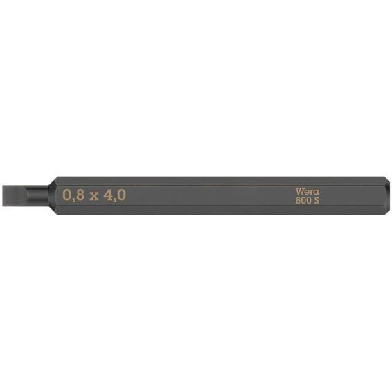 Slotted bit for Impact screwdriver 0.8