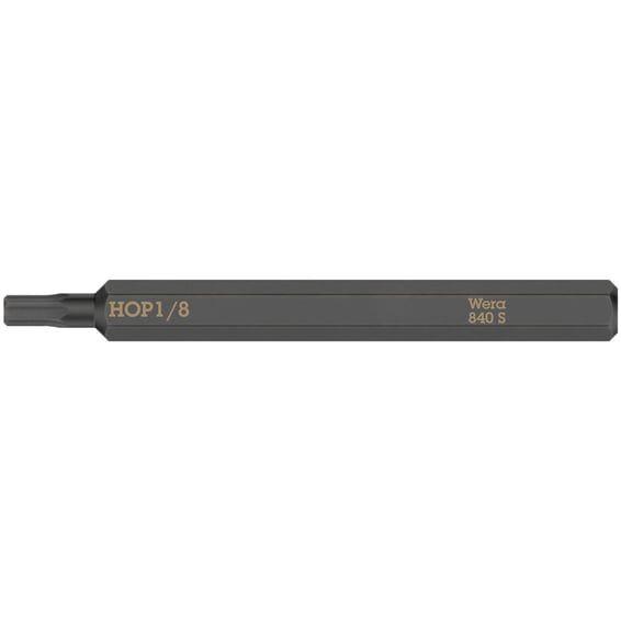 Hex-plus bit for Impact screwdriver 1/8"