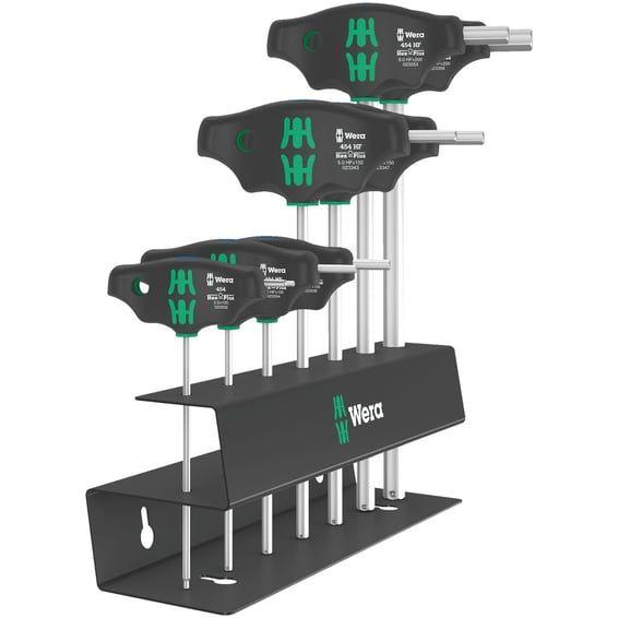 screwdriver set T-handle Hex plus metric, 7 pieces