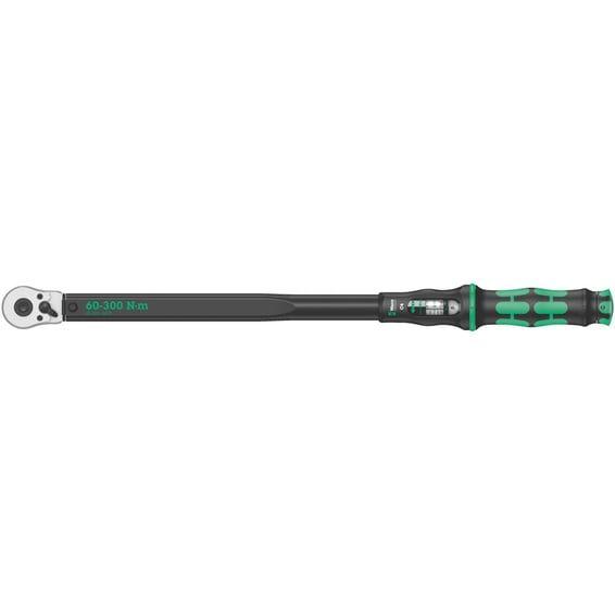 1/2" drive torque wrench 60-300 Nm with ratchet
