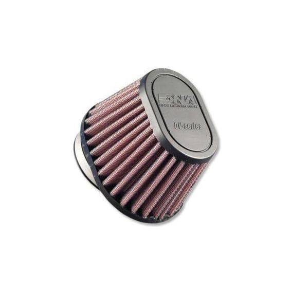 DNA OV-series universal air filter oval rubber top