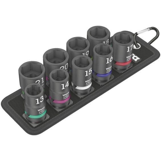 Impaktor 1/2" hex socket set - Metric