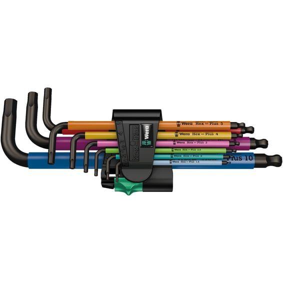 hex key set multicolor - Metric