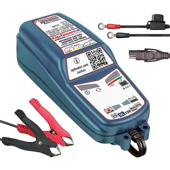 Tecmate OptiMATE 5, 12V Start-Stop & Deep C. battery charger