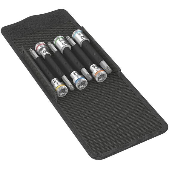 Torx® socket bit set 3/8" with holding function