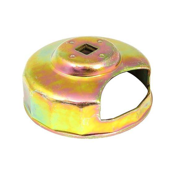 Oil filter wrench, 3/8" drive with cut-out