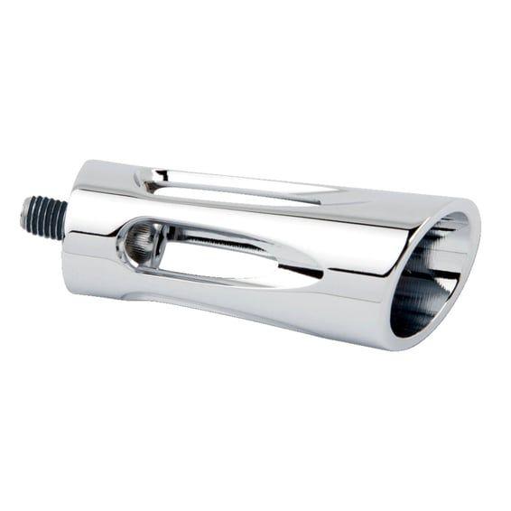 Deep Cut brake/shift peg. Chrome