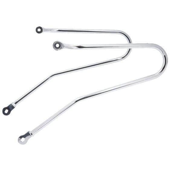 Triumph saddlebag support. Polished stainless