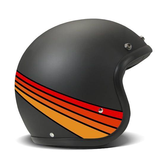Retro helmet Fuoco