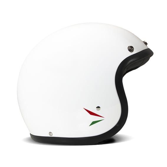 Retro helmet Ita White