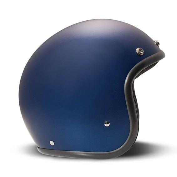 Retro helmet Matt Deep Blue
