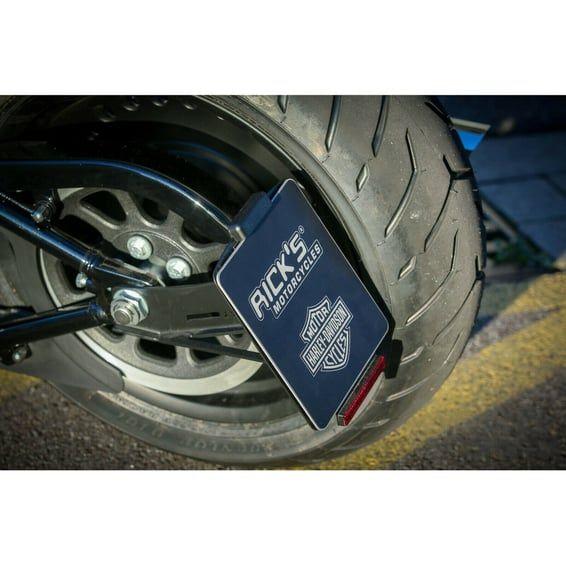 side mount License plate bracket. Black