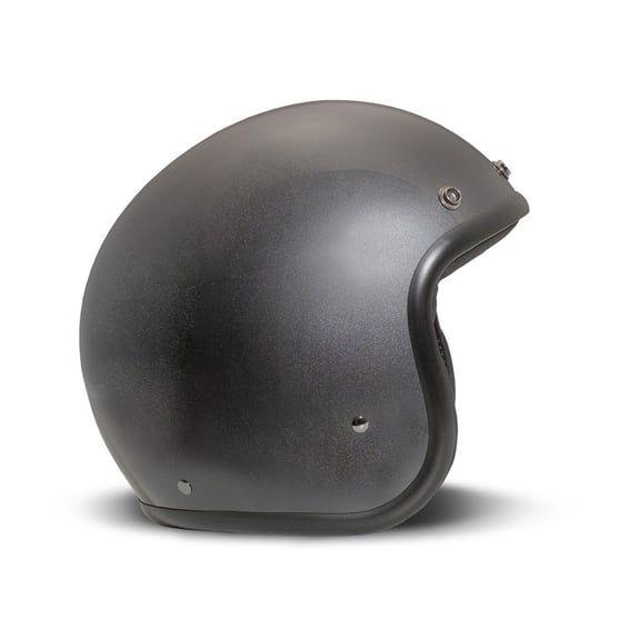 Retro helmet Metallic Grey