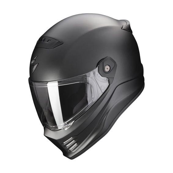 Covert-FX helmet pearl black matt