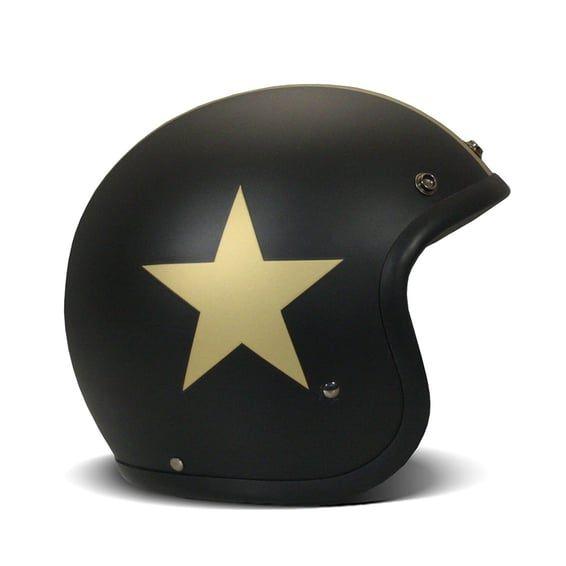 Retro helmet Star Gold
