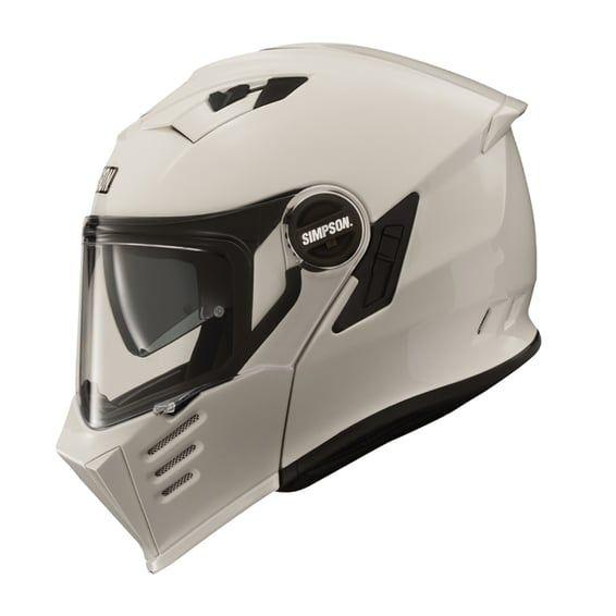 Darksome helmet white