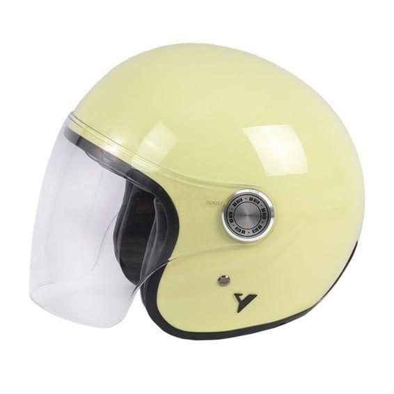 The City helmet beige shiny