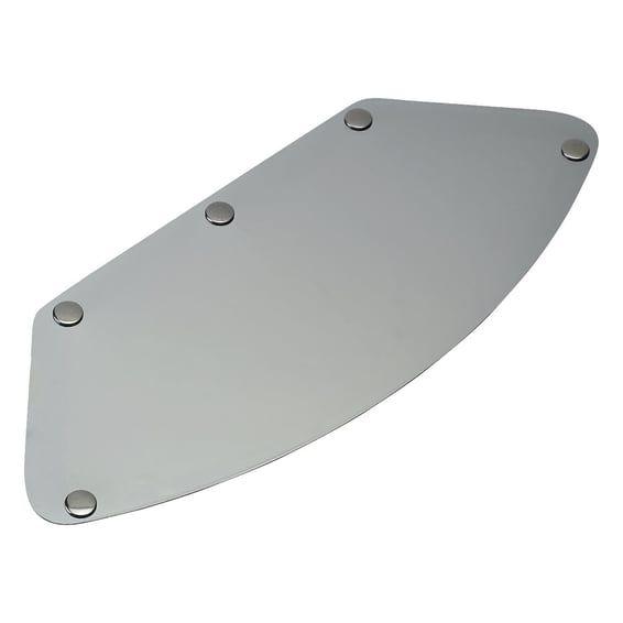 Gringo blast shield chrome mirror