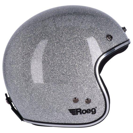 JETT helmet Disco ball silver