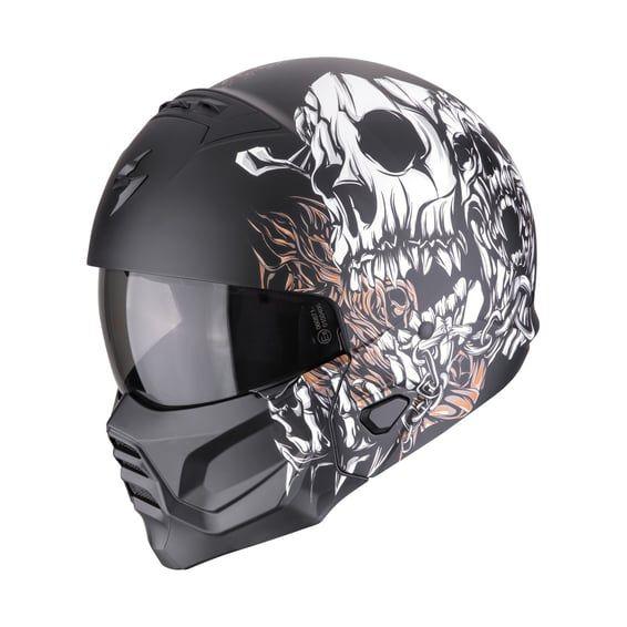 EXO-Combat II Genesis matt black-white-gold