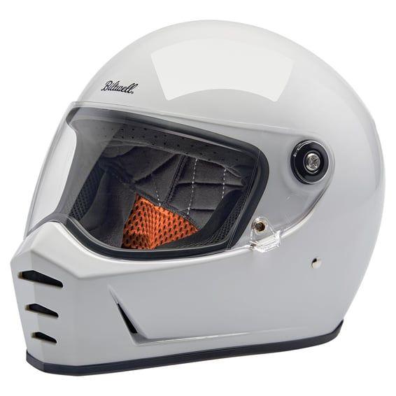 Lane Splitter helmet gloss white