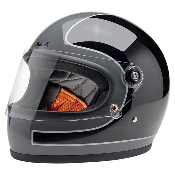 Gringo S helmet Storm Grey/Black Tracker Gloss