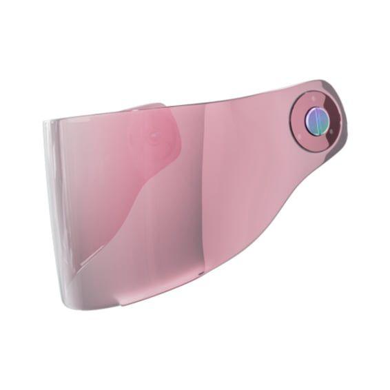 Set ECE visor silver lime mirror
