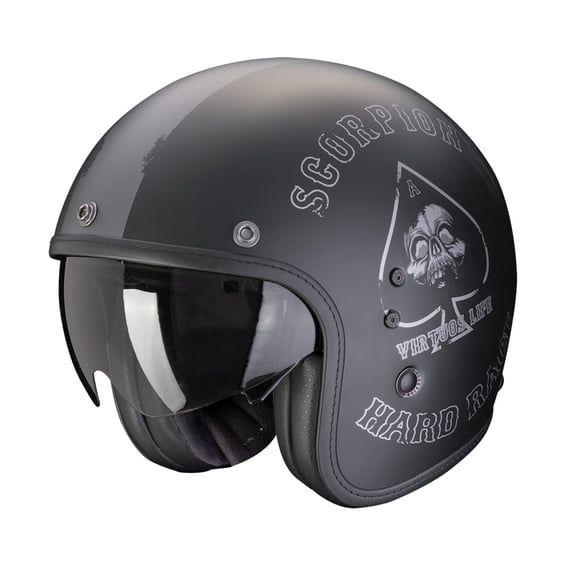 Belfast Evo helmet matt black/silver