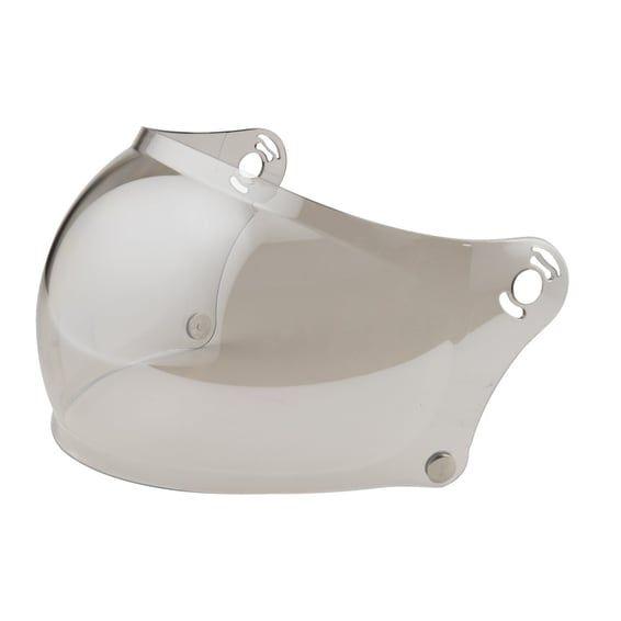 Bubble visor Roadster platinum ECE-06