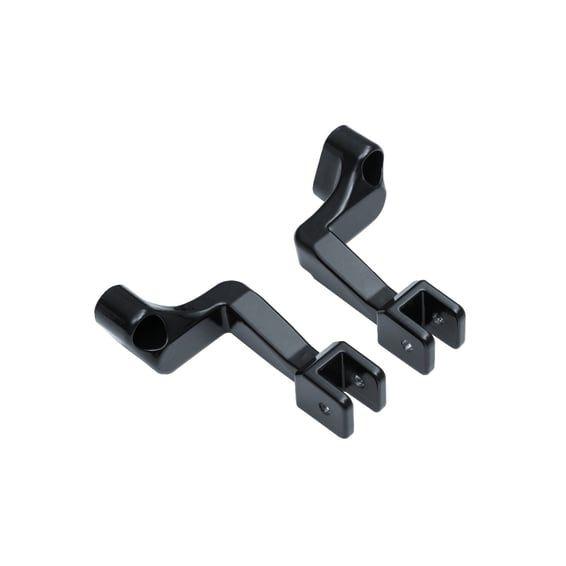 Passenger peg mounts. Gloss black