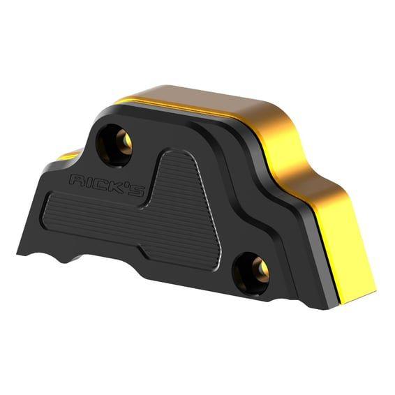 Gear position sensor cover. Black-Gold