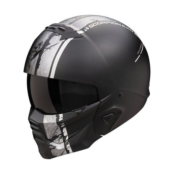 Exo-Combat II Lord matt black/silver