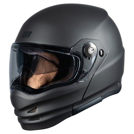 Galaxy Solid helmet titanium matt