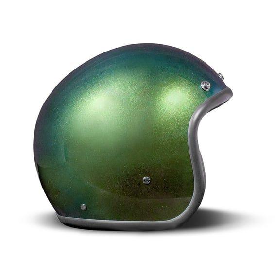 Retro helmet Rainbow Green