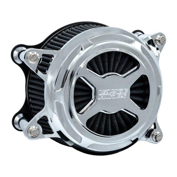 VO2 X air cleaner assembly. Chrome