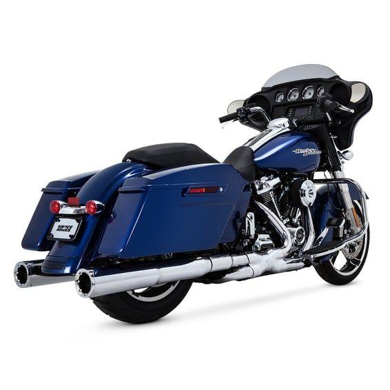 Power duals PCX crossover head pipes. Chrome