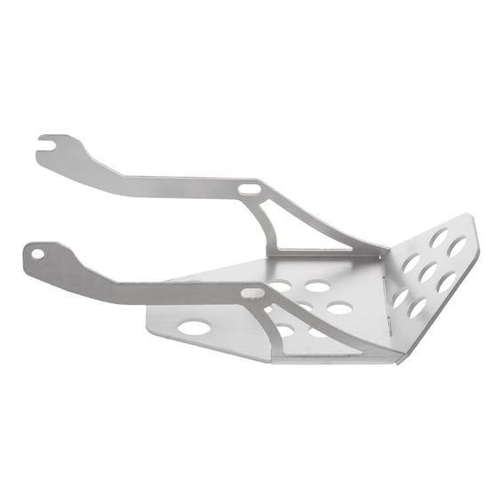 engine guard/skid plate. Silver