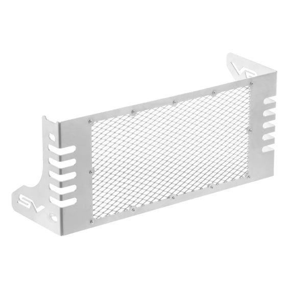radiator grill. Silver