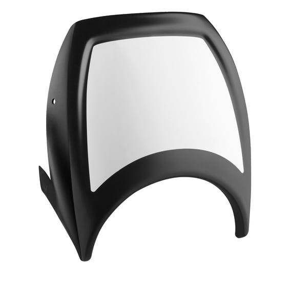headlight mask. Gloss black